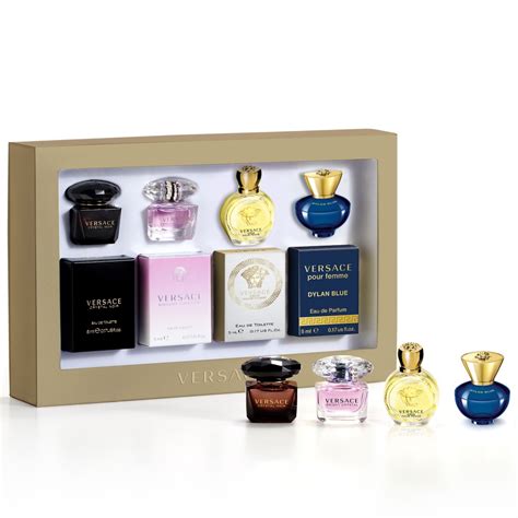 versace mini gift set for her|versace woman perfume gift set.